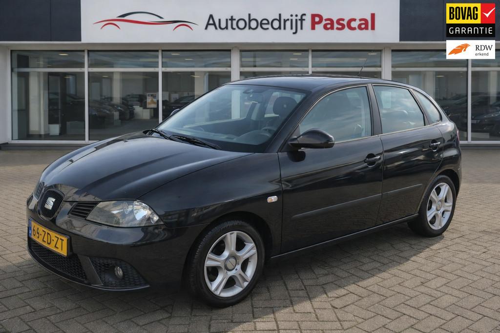 Seat Ibiza 1.2-12V Trendstyle-Airco-Elek.pakket., Voorwielaandrijving, 1027 kg, 1198 cc, Origineel Nederlands