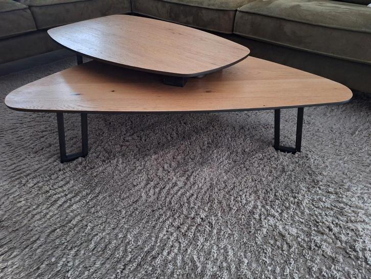 Organische salontafels, Huis en Inrichting, Tafels | Salontafels, Zo goed als nieuw, Minder dan 50 cm, 50 tot 100 cm, 100 tot 150 cm