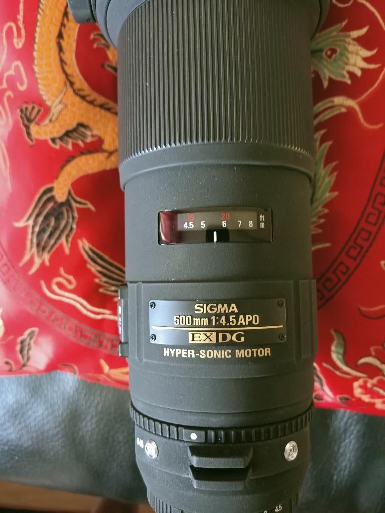 Sigma Nikon Nikkor 500mm f/4.5 500/4.5 DG HSM Macro NIEUW, Audio, Tv en Foto, Fotografie | Lenzen en Objectieven, Nieuw, Sigma