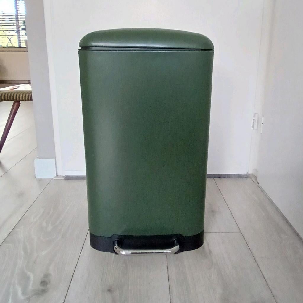 Donkergroene pedaalemmer kwantum, Gebruikt, Met pedaal, 50 tot 75 cm, Ophalen of Verzenden