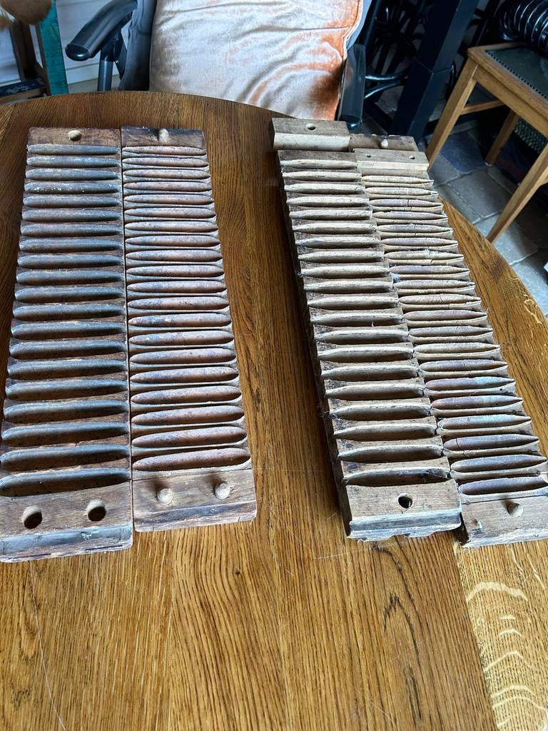 2 antieke sigaren mallen, Ophalen of Verzenden