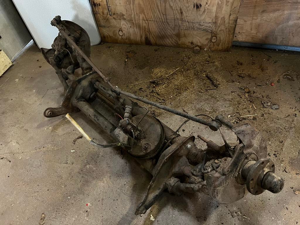 Vw t2b t2 vooras compleet, Auto-onderdelen, Ophanging en Onderstel, Ophalen