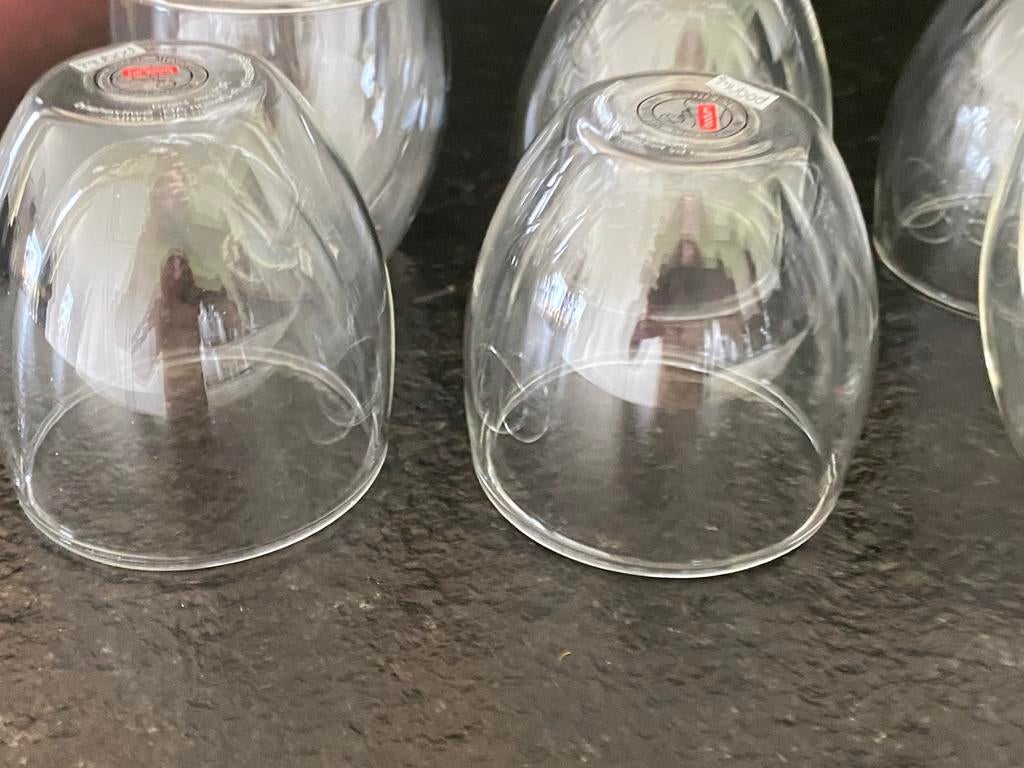 Set van 6 Bodum espresso kopjes van dubbelwandig glas, Huis en Inrichting, Keuken | Servies, Ophalen of Verzenden, Overige stijlen