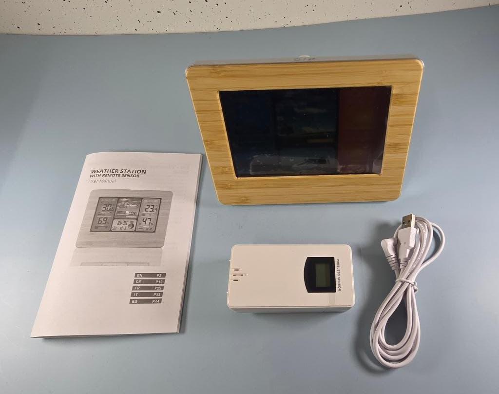Draadloos Weerstation met Sensor (nieuw), ., Nieuw, Ophalen of Verzenden, .