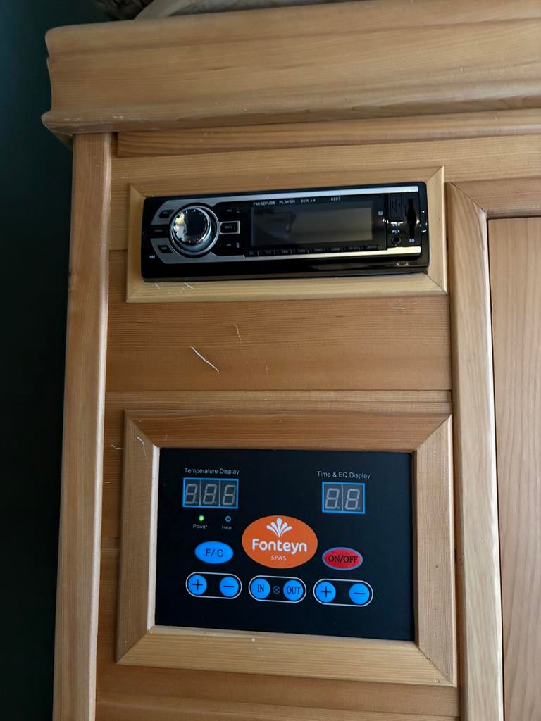 Infrarood sauna 1 persoons, Ophalen, Gebruikt, EA, Complete sauna