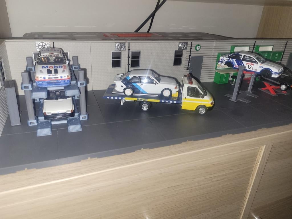 Garage diorama 1:43, Hobby en Vrije tijd, Ophalen of Verzenden, Nieuw, Auto, Overige merken