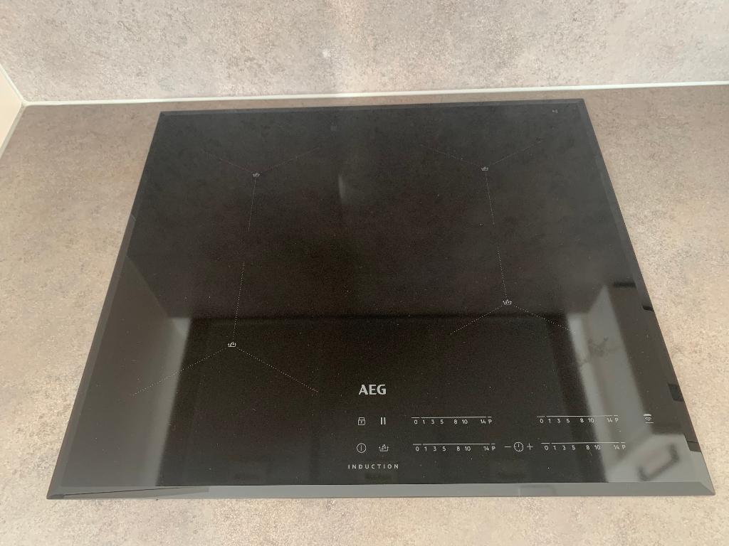 Keramische inbouw kookplaat, Witgoed en Apparatuur, Kookplaten, Ophalen, 4 kookzones, Zo goed als nieuw, Inbouw