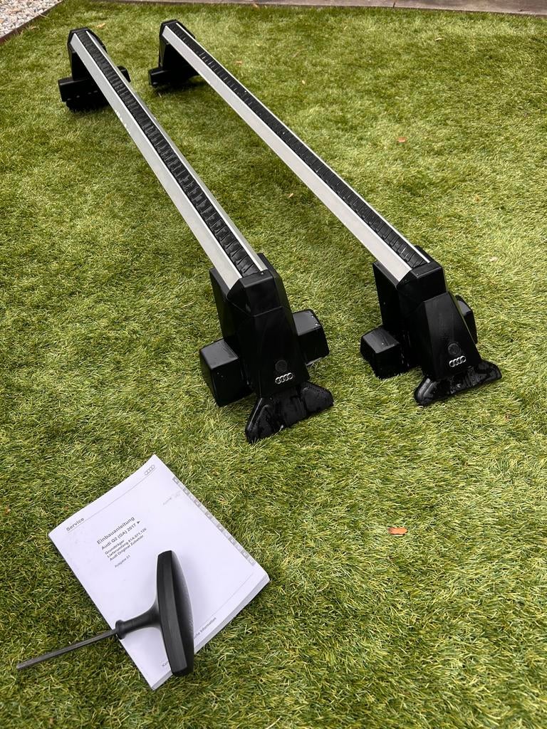 Originele Audi Q2 dakdragers, Auto diversen, Dakdragers, Zo goed als nieuw, Ophalen of Verzenden