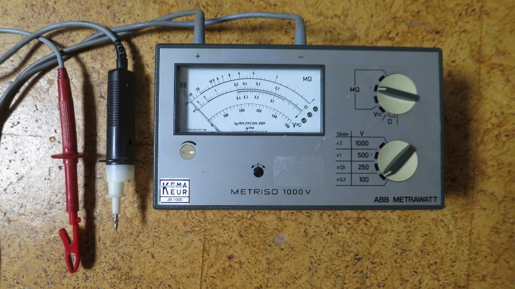 ABB Metrawatt Metriso 1000V., Ophalen of Verzenden, Gebruikt, Elektriciteit