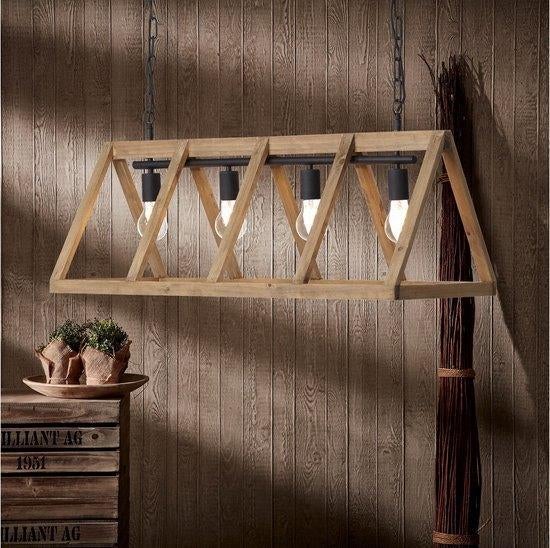 BRILLIANT lamp Matrix Nature hanglamp, BRILLIANT, 75 cm of meer, Hout, Ricardo@dutchagrosolutions.nl