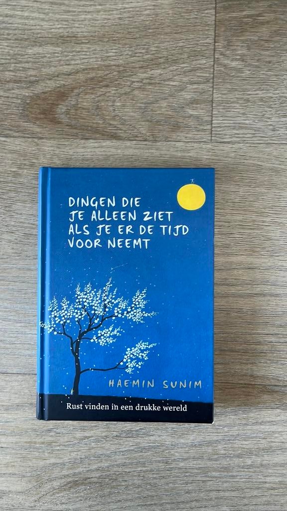 Dingen die je alleen ziet als je er de tijd voor neemt, Boeken, Ophalen of Verzenden, Zo goed als nieuw, Haemin Sunim