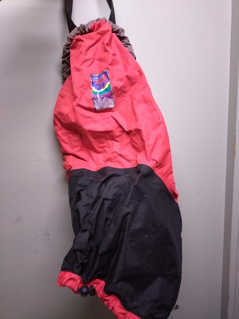 Kajak spatzeil, Ophalen, 1-persoons