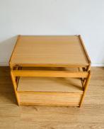 Kinderset tafel met bankje met oplsagruimte., Kinderen en Baby's, Kinderkamer | Tafels en Stoelen, Ophalen, Gebruikt, Tafel(s) en Stoel(en)