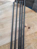 Trekstang gordijnen 5x zwart, Huis en Inrichting, Ophalen of Verzenden