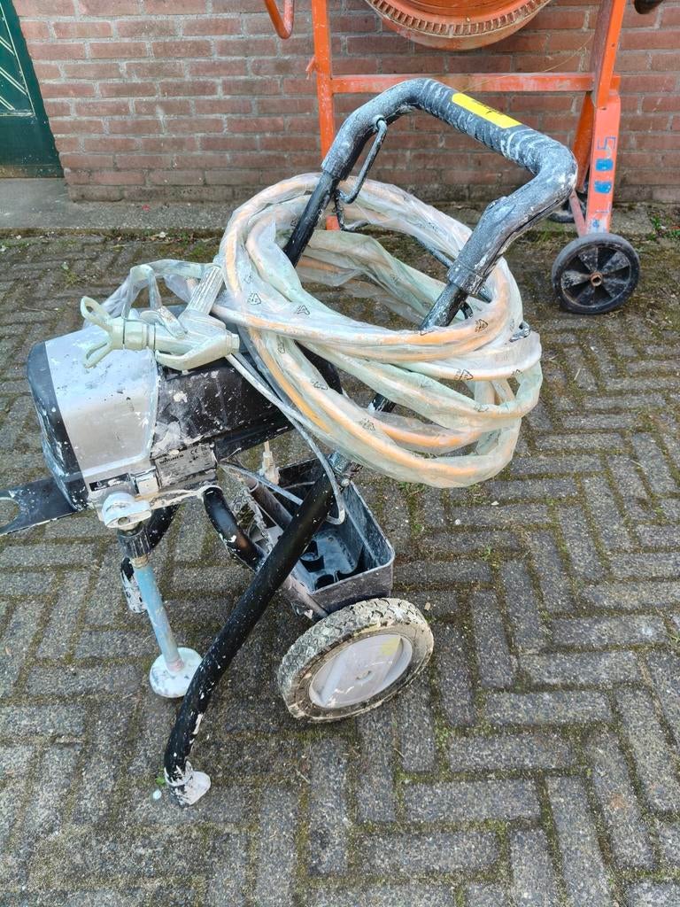 Wagner PowerPainter PP90 latex spuitmachine, Ophalen, Gebruikt, Verfspuit of Verfpomp