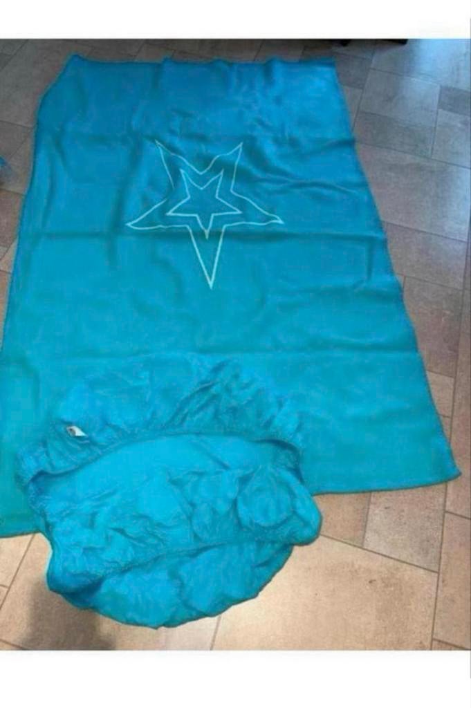 Prenatal deken + hoeslaken (ledikant), Kinderen en Baby's, Ophalen of Verzenden, Zo goed als nieuw, Deken