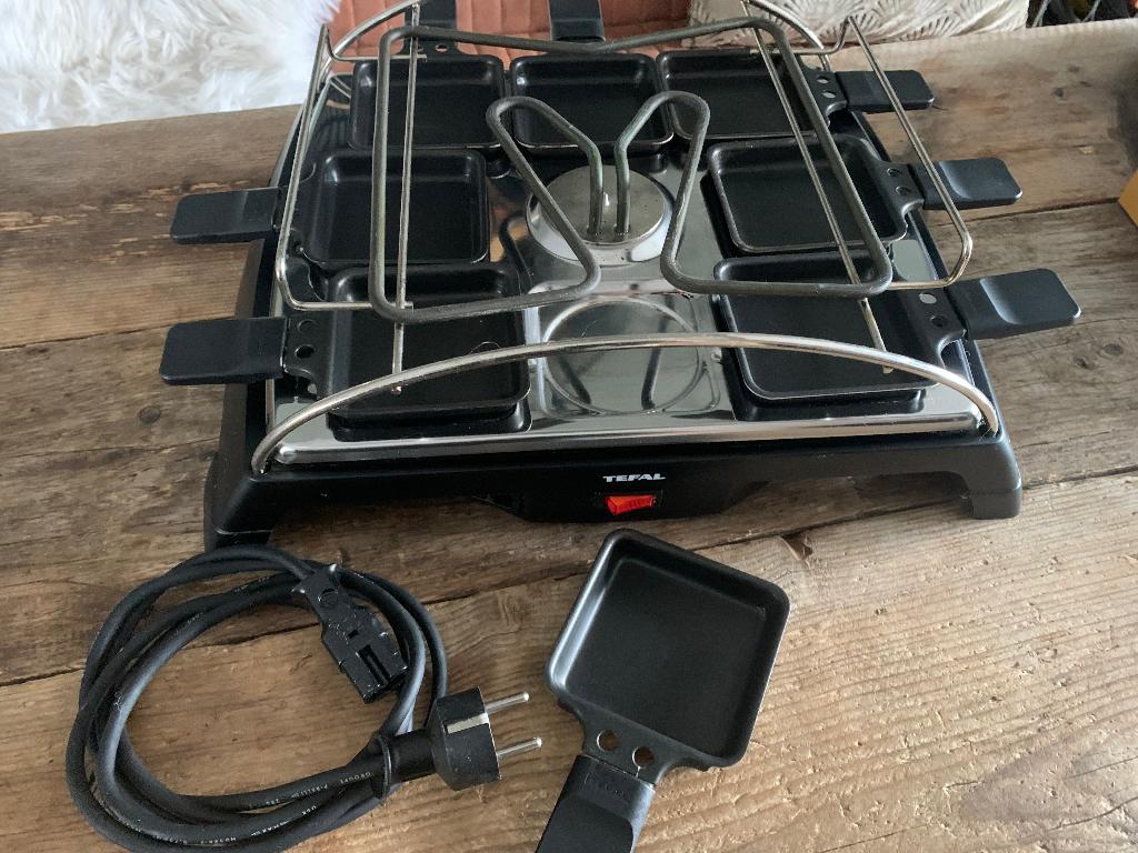 Gourmet Raclette set. Tefal. Geschikt voor 8 personen., Ophalen, Gebruikt, 8 personen of meer