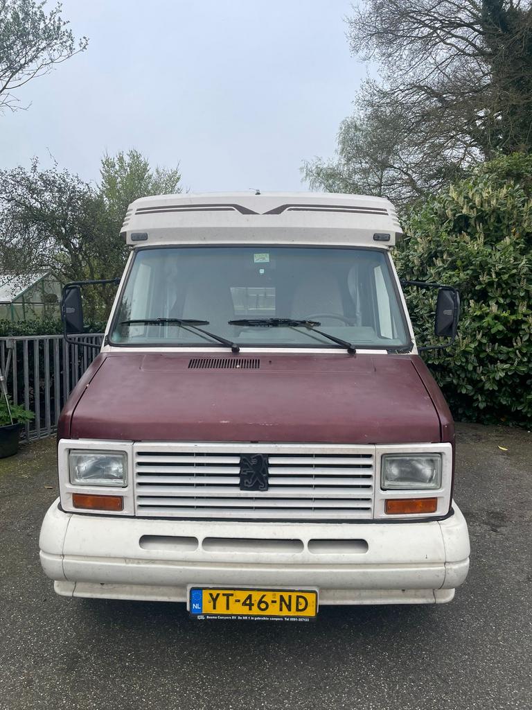 Hobby 600 camper, Caravans en Kamperen, Campers, Chemisch toilet, Ringverwarming, Fiat, Hobby