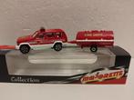 2 pack Majorette 1:60 Jeep Cherokee Fire Dept 3INCH, Ophalen of Verzenden, Zo goed als nieuw, Auto, Majorette