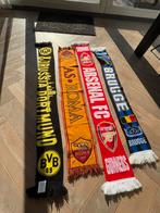 Voetbalsjaals: AS Roma, Club Brugge, Borussia Dortmund, Arse, Maat XL, Ophalen of Verzenden, Gebruikt, Clubaccessoires