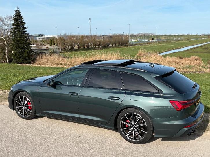 Audi Exclusive A6 Avant 55 TFSI e Competition 367pk, Auto's, Audi, Particulier, A6, 4x4, ABS, Achteruitrijcamera, Adaptieve lichten