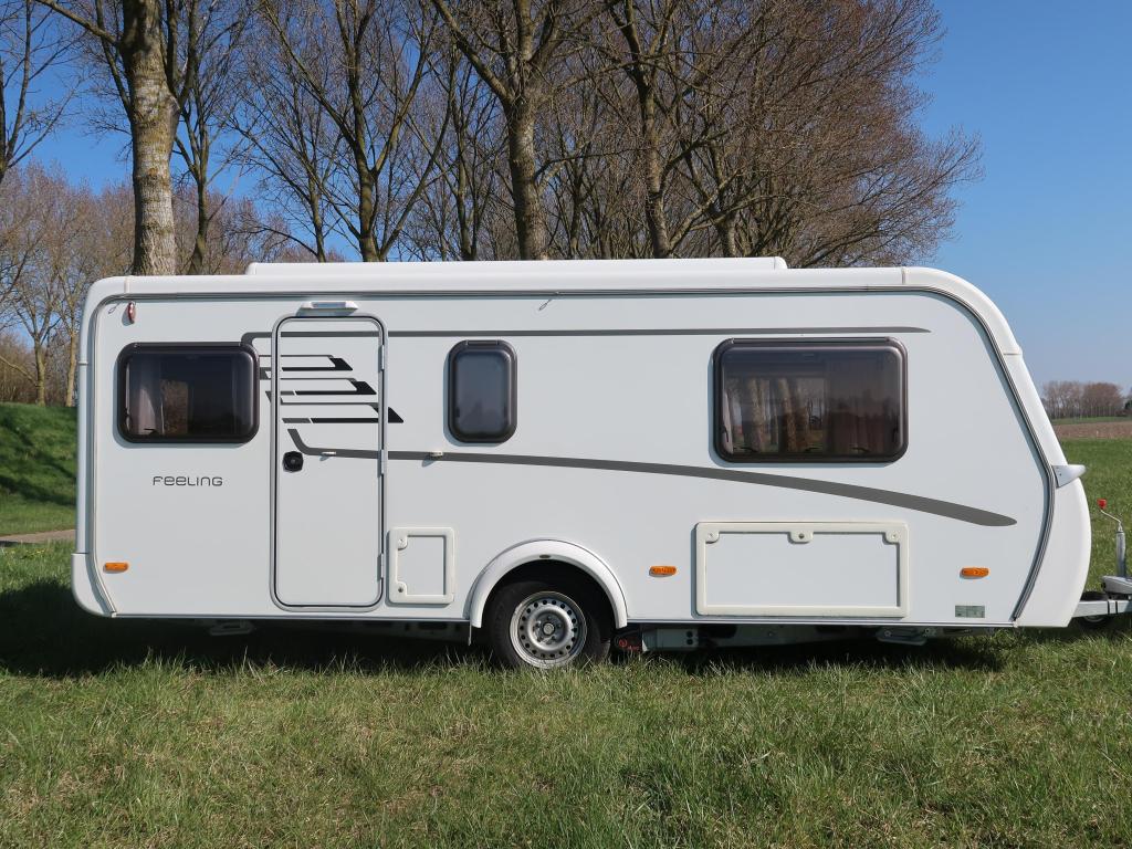 Eriba Feeling 470 / Unico luifel / 1e eigenaar, Schokbreker, Standaardzit, Bedrijf, Eriba