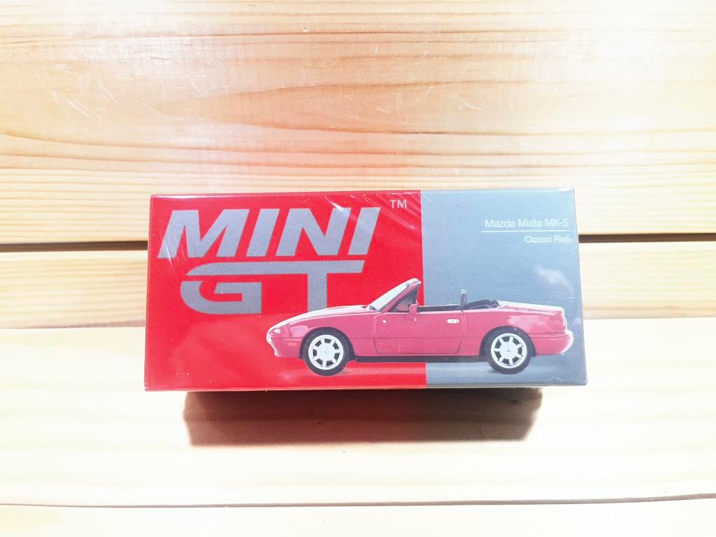 Mazda MX5 Miata NA classic red Mini GT, Ophalen of Verzenden, Nieuw, Auto