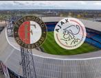 2 kaarten te koop voor Feyenood Ajax vak G, Tickets en Kaartjes, Twee personen, Maart