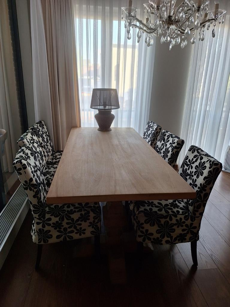 6 stoelen. Brocante uitstraling, Huis en Inrichting, Stoelen, Ophalen of Verzenden, Gebruikt