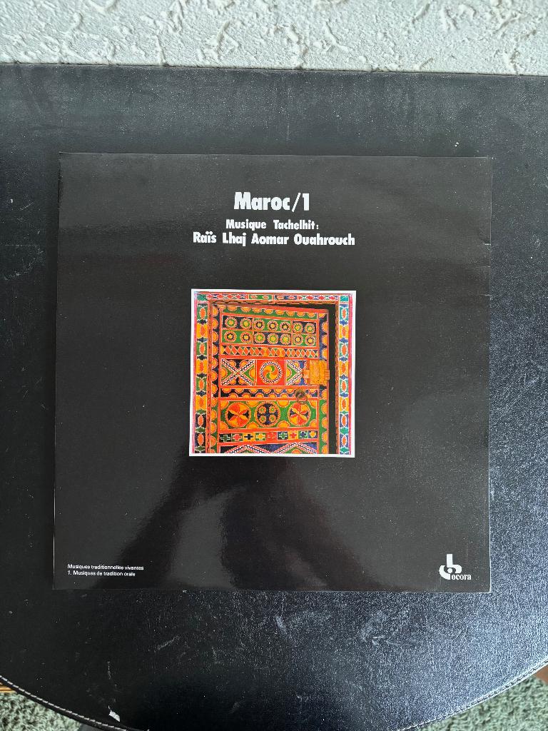 Raïs Lhaj Aomar Ouahrouch - Maroc 1 - Musique Tachelhit, Ophalen of Verzenden, Gebruikt, 12 inch, Arabisch
