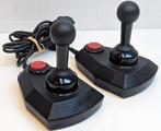 2x Commodore 64 Suzo The Arcade joysticks Zwart, Verzenden, Commodore C 64, Nvt, Nvt