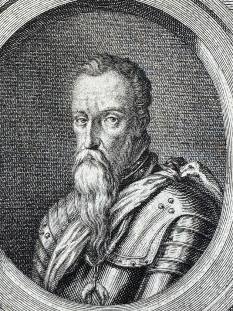 Hertog Alva - Spanje Nederland - 80 jarige oorlog P0870-09, Ophalen of Verzenden, Ets, 1700 - 1799
