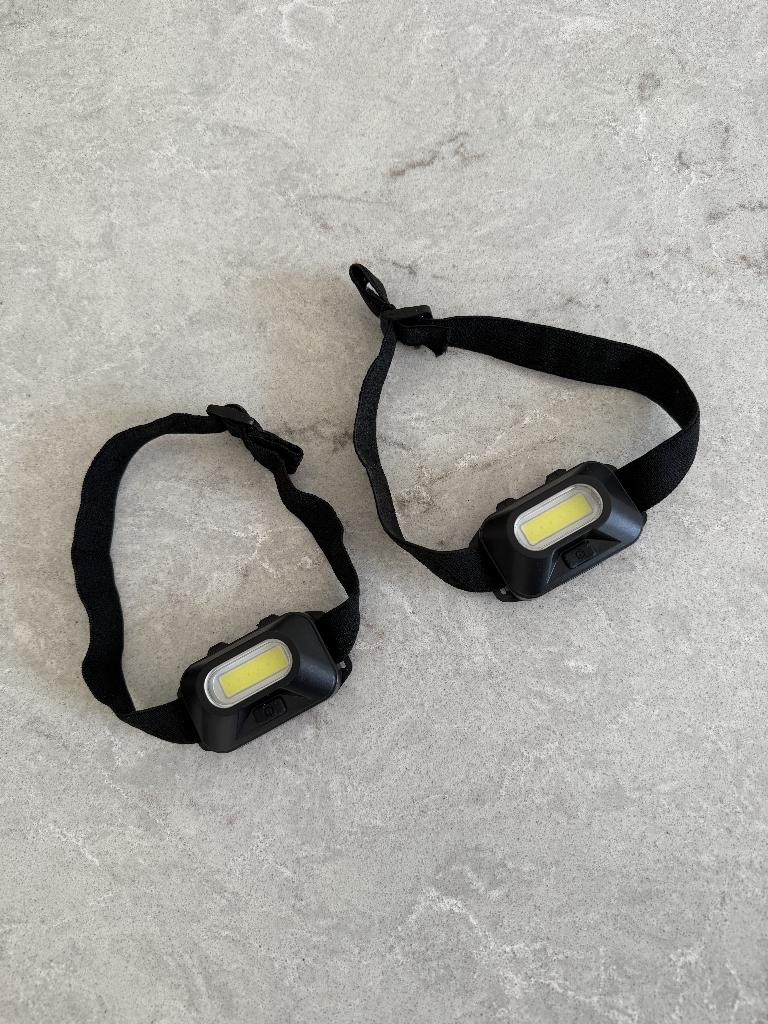 NIEUW!  2x ansmann hoofdlamp, Ophalen, Nieuw, Batterij