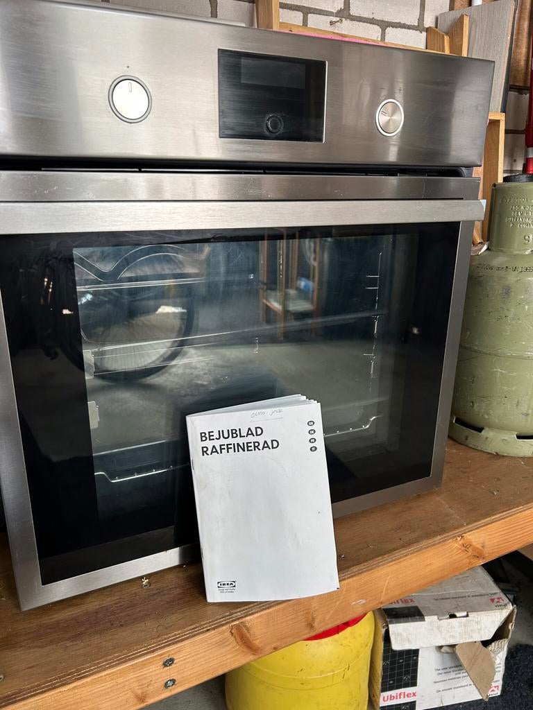 Inbouw oven (ikea), Gebruikt, Oven, Inbouw, 45 tot 60 cm