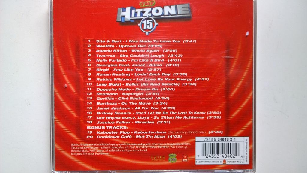 Hitzone 15, Ophalen of Verzenden, Zo goed als nieuw, Pop