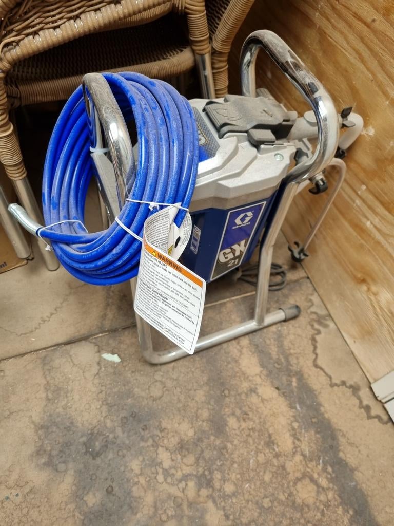 Graco GX 21 Airless Verfspuit - Nieuw en Ongebruikt, Doe-het-zelf en Verbouw, Verf, Beits en Lak, Nieuw, Verf, Ophalen of Verzenden