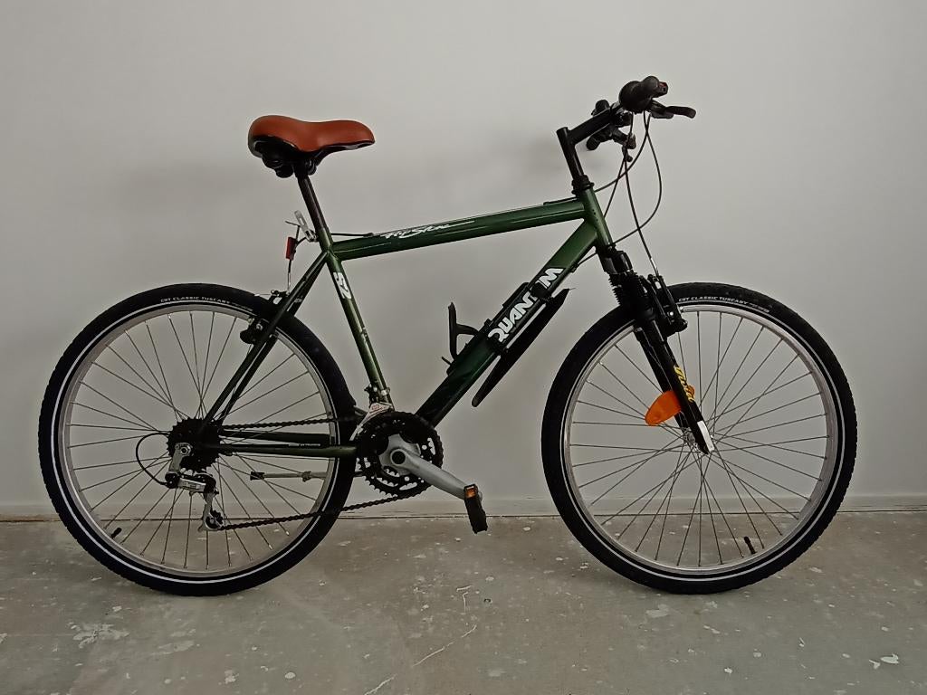 COMPACTE HARDTAIL ATB VOOR STAD EN RECREATIE, Fietsen en Brommers, Fietsen | Mountainbikes en ATB, Gebruikt, Overige merken, 45 tot 49 cm