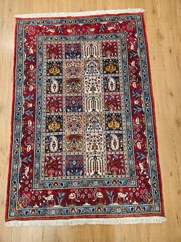 Vintage handgeknoopt perzisch tapijt moud 151x100 beschikbaar voor biedingen