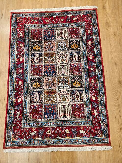 Vintage handgeknoopt perzisch tapijt moud 151x100, Huis en Inrichting, Stoffering | Tapijten en Kleden, Nieuw, 100 tot 150 cm