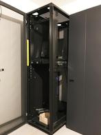 19-inch 42U serverkast patchkast met zijpanelen, Computers en Software, Serverkasten, Ophalen, Gebruikt, Geperforeerd, Geperforeerd