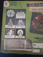 Deco Time Kerst Canvas - Glitter Kleurplaat, Ophalen of Verzenden, Nieuw, Knutselwerk