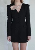 Designer Dress MEAT Indra Black Mini S, Kleding | Dames, Jurken, Ophalen of Verzenden, MEAT, Zo goed als nieuw, Maat 36 (S)