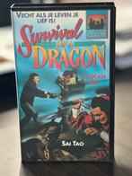 VECHTFILM - Kung fu film - Survival of a Dragon - VHS karate, Cd's en Dvd's, VHS | Film, Vanaf 9 jaar, Ophalen of Verzenden, Zo goed als nieuw