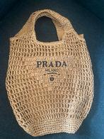 Prada Stro Handtas - Beige, Ophalen of Verzenden, Nieuw, Beige, Handtas