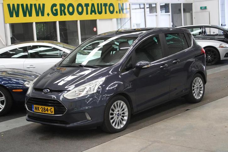 Ford B-MAX 1.0 EcoBoost Titanium First Edition Airco, Cruise, Auto's, Ford, Bedrijf, Te koop, B-Max, ABS, Achteruitrijcamera, Airbags