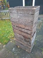 Fruitkisten 4x, Huis en Inrichting, Woonaccessoires | Kisten, Ophalen, Minder dan 50 cm, Gebruikt, 50 tot 100 cm