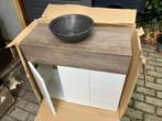 badkamermeubel, onderkast en spiegelkast, nieuw, Huis en Inrichting, Ophalen, Spiegelkast, Nieuw, 50 tot 100 cm