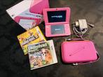 Roze Nintendo 3DS XL + Games & Accessoires, Spelcomputers en Games, Spelcomputers | Nintendo 2DS en 3DS, 3DS XL, Ophalen of Verzenden
