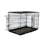 Zwarte bench 91x56x63cm, Dieren en Toebehoren, Hondenbenches, Ophalen