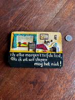 Vintage humoristisch wandbordje, Antiek en Kunst, Ophalen of Verzenden